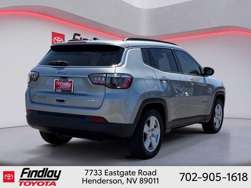 Billet Silver Metallic Clearcoat 2022 Jeep Compass Latitude
