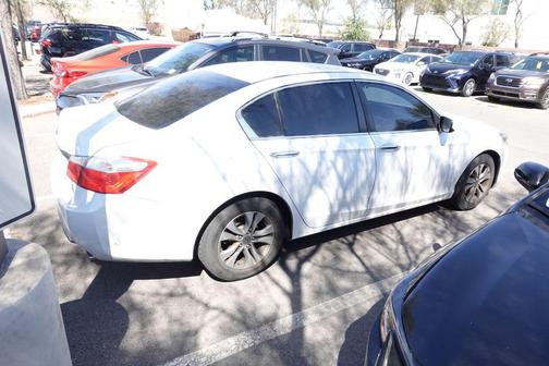 White Orchid Pearl 2015 Honda Accord LX