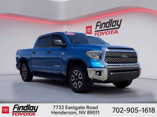 Blazing Blue Pearl 2018 Toyota Tundra SR5