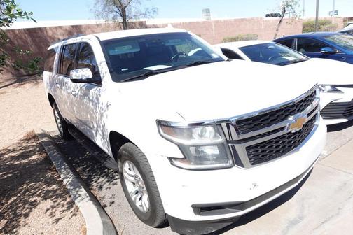 Summit White 2019 Chevrolet Suburban LT