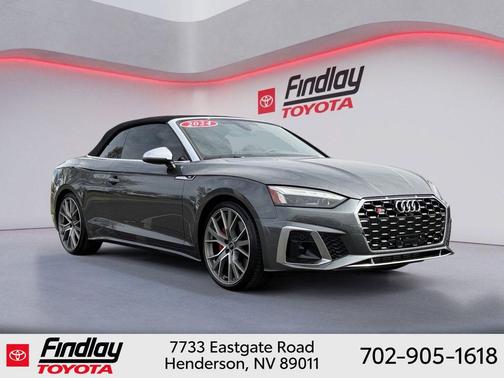 Daytona Gray Pearl Effect/Black Roof 2024 Audi S5 3.0T Premium Plus