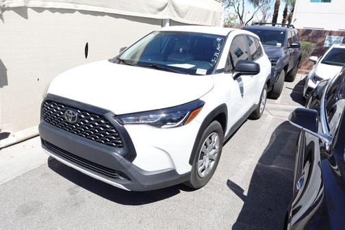 Wind Chill Pearl 2022 Toyota Corolla Cross L