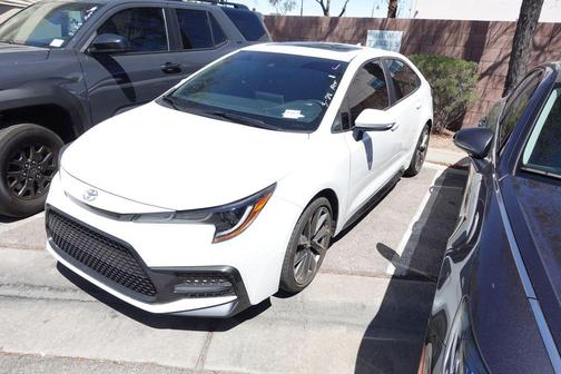 Wind Chill Pearl 2022 Toyota Corolla SE