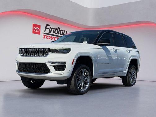 Bright White Clearcoat 2023 Jeep Grand Cherokee Summit