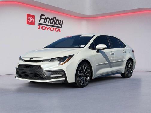 Blizzard Pearl 2021 Toyota Corolla SE