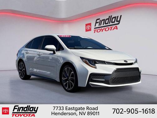 Blizzard Pearl 2021 Toyota Corolla SE