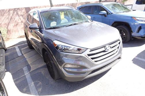 Coliseum Gray 2018 Hyundai TUCSON SEL