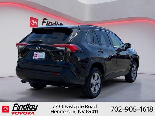 Midnight Black Metallic 2025 Toyota RAV4 XLE
