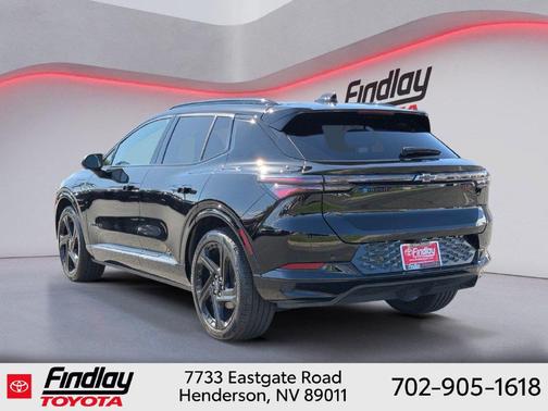 Black 2025 Chevrolet Equinox EV RS