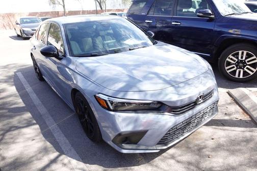 Aegean Blue Metallic 2022 Honda Civic Sport