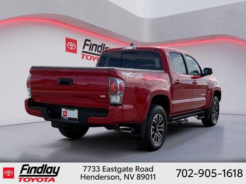 Barcelona Red Metallic 2023 Toyota Tacoma TRD Sport