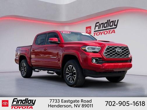 Barcelona Red Metallic 2023 Toyota Tacoma TRD Sport