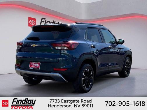 Pacific Blue Metallic 2021 Chevrolet Trailblazer LT