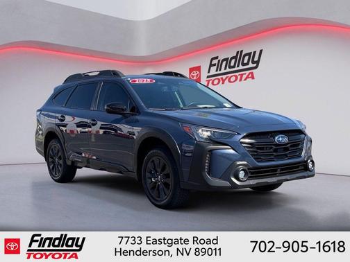 Cosmic Blue Pearl 2025 Subaru Outback Onyx Edition