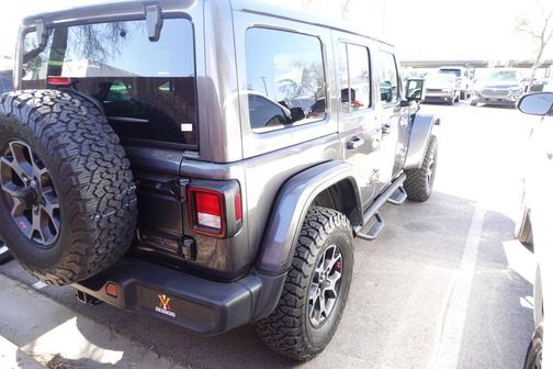 Granite Crystal Metallic Clearcoat 2018 Jeep Wrangler Unlimited Rubicon