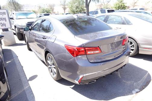 Modern Steel Metallic 2018 Acura TLX Technology