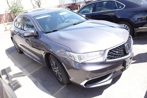 Modern Steel Metallic 2018 Acura TLX Technology
