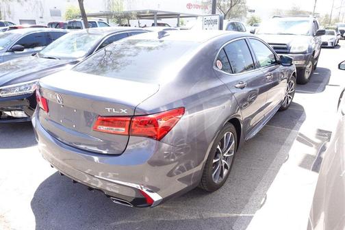 Modern Steel Metallic 2018 Acura TLX Technology