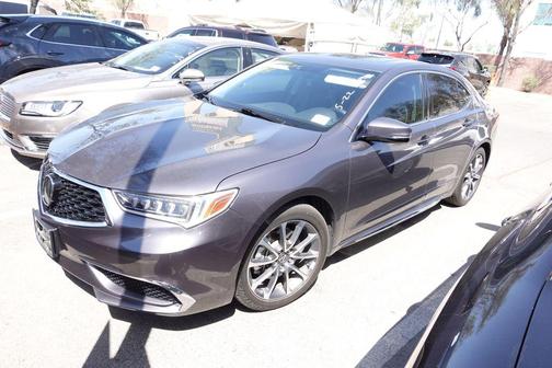 Modern Steel Metallic 2018 Acura TLX Technology