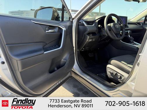 Silver Sky Metallic 2025 Toyota RAV4 Hybrid XLE