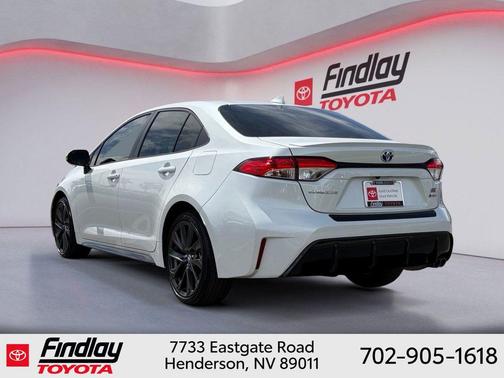 Wind Chill Pearl 2025 Toyota Corolla Hybrid SE