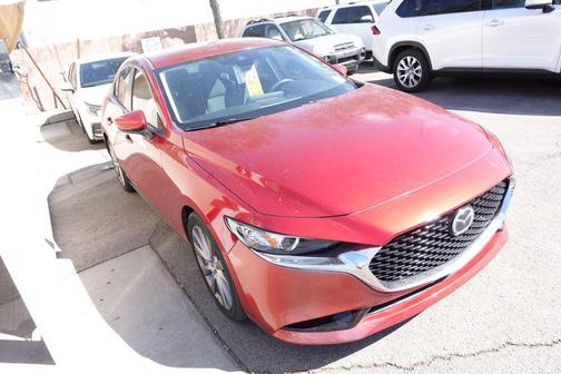Soul Red Crystal Metallic 2019 Mazda Mazda3 FWD w/Select Package