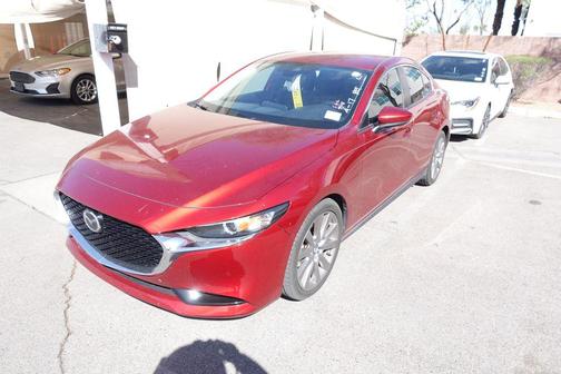 Soul Red Crystal Metallic 2019 Mazda Mazda3 FWD w/Select Package