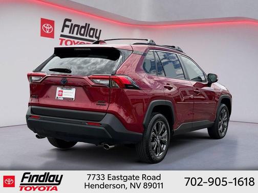 Ruby Flare Pearl 2024 Toyota RAV4 Hybrid XLE Premium