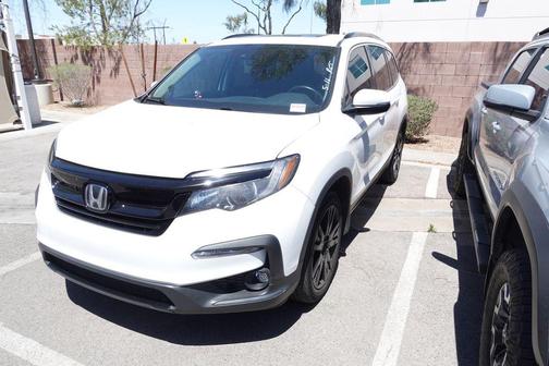 Platinum White Pearl 2022 Honda Pilot 2WD Special Edition