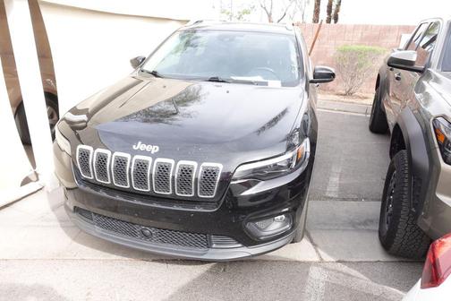 Diamond Black Crystal Pearlcoat 2021 Jeep Cherokee Latitude Lux