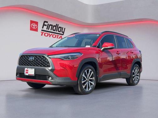 Barcelona Red Metallic 2024 Toyota Corolla Cross XLE