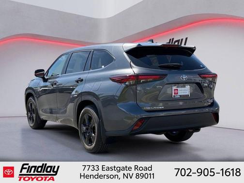 Magnetic Gray Metallic 2025 Toyota Highlander LE