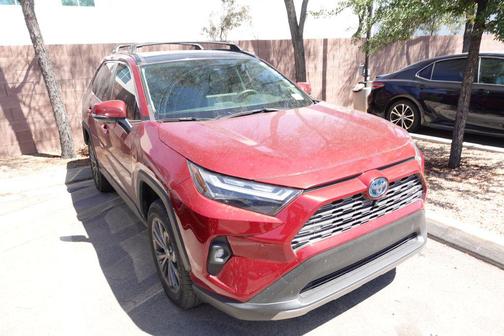 Ruby Flare Pearl 2023 Toyota RAV4 Hybrid Limited