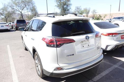 Blizzard Pearl 2018 Toyota RAV4 Hybrid Limited