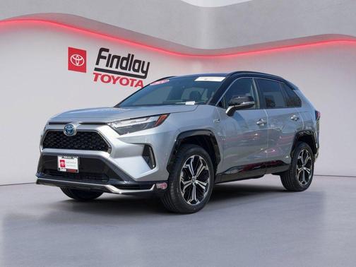Silver Sky Metallic/Midnight Black Metallic 2024 Toyota RAV4 Prime XSE