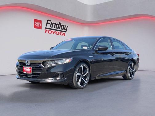 Crystal Black Pearl 2022 Honda Accord Hybrid Sport