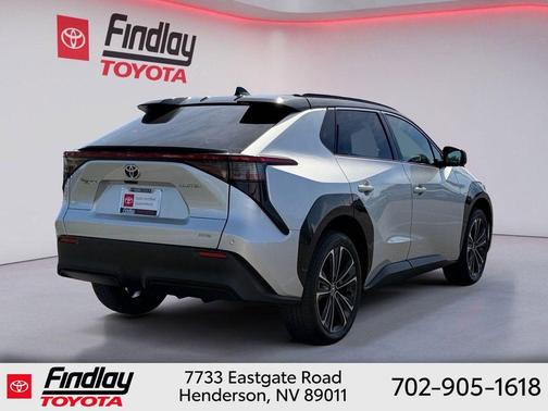 Elemental Silver Metallic w/Black Roof 2023 Toyota bZ4X Limited
