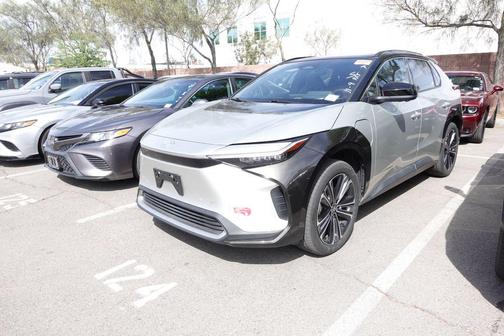 Elemental Silver Metallic w/Black Roof 2023 Toyota bZ4X Limited