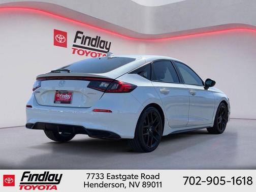 Platinum White 2022 Honda Civic Sport