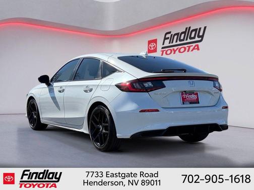 Platinum White 2022 Honda Civic Sport