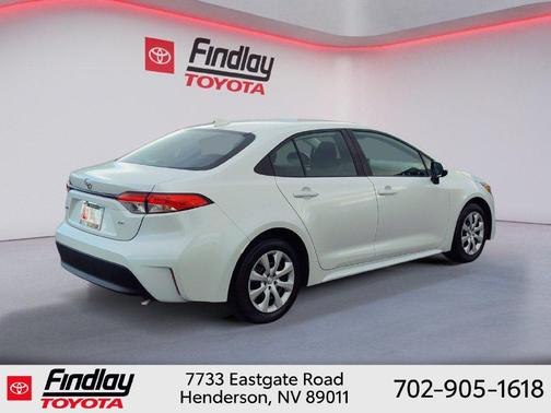 Wind Chill Pearl 2025 Toyota Corolla LE