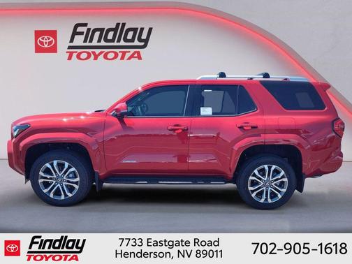 Supersonic Red 2026 Toyota 4Runner Limited
