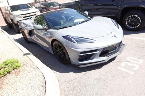 Sea Wolf Gray Tricoat 2025 Chevrolet Corvette Stingray w/3LT