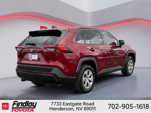 Ruby Flare Pearl 2022 Toyota RAV4 LE