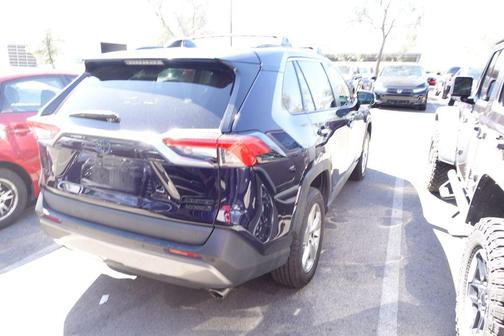 Dark Blue 2021 Toyota RAV4 Hybrid Limited