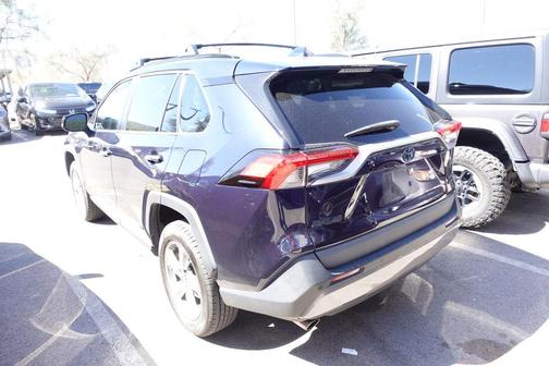 Dark Blue 2021 Toyota RAV4 Hybrid Limited