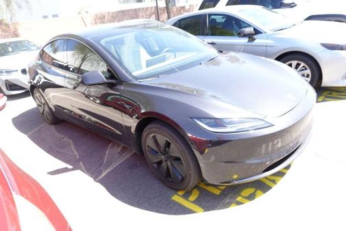 Stealth Grey 2025 Tesla Model 3 Long Range