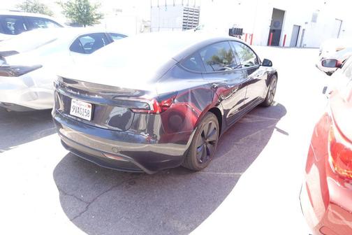 Stealth Grey 2025 Tesla Model 3 Long Range