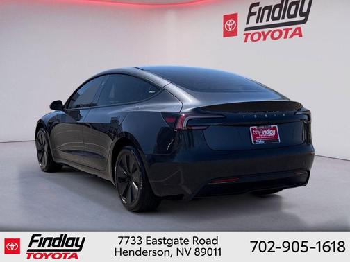 Stealth Grey 2025 Tesla Model 3 Long Range
