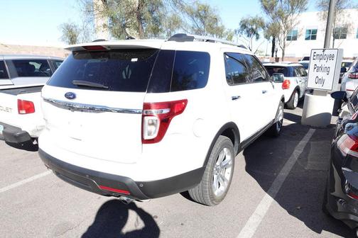 WHITE PLATINUM MET TRI-COAT 2014 Ford Explorer Limited